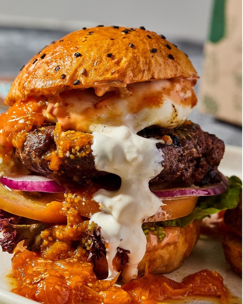 Burrata Burger